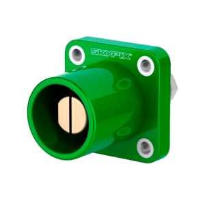 Cam Lok Conector Macho Painel  400A  Verde SK-CMP400AG