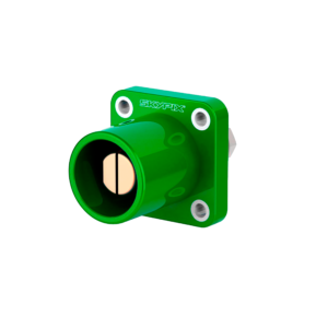 Cam Lok Conector Macho Painel  400A  Verde SK-CMP400AG